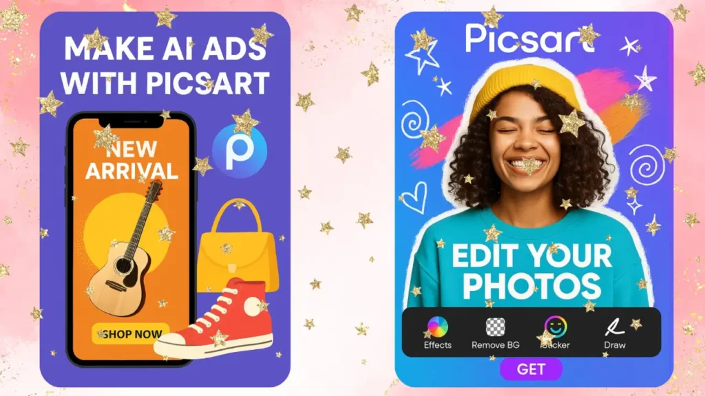AI Ads with Picsart